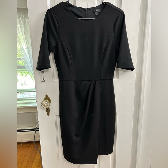 LuLu’s Black Sheath Dress - Picture 4 of 9